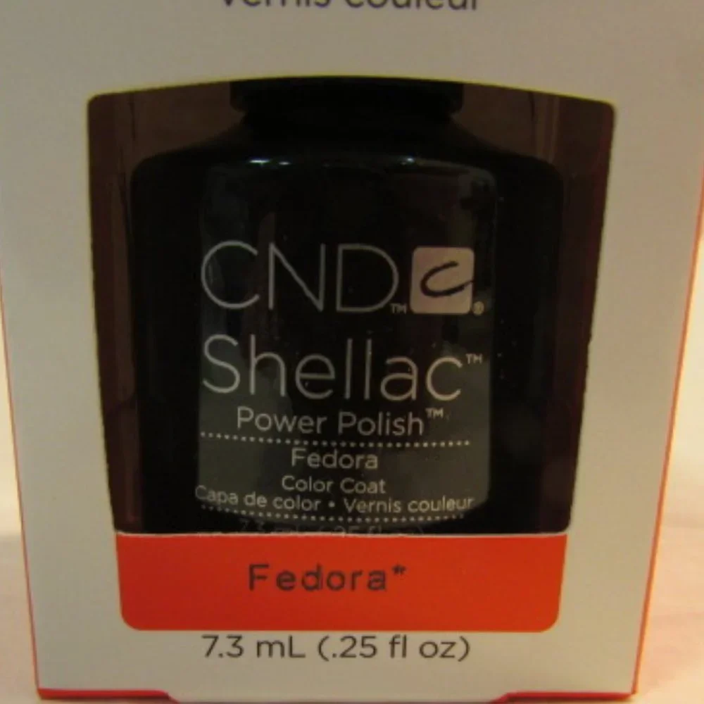 CND Shellac Brand Color Coat “Fedora” .25 oz - Picture 1 of 5